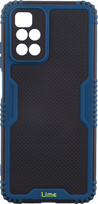 Lime Armadillo Camera Guard Plastic Back Cover Durable Blue (Redmi 10 / 10 2022)