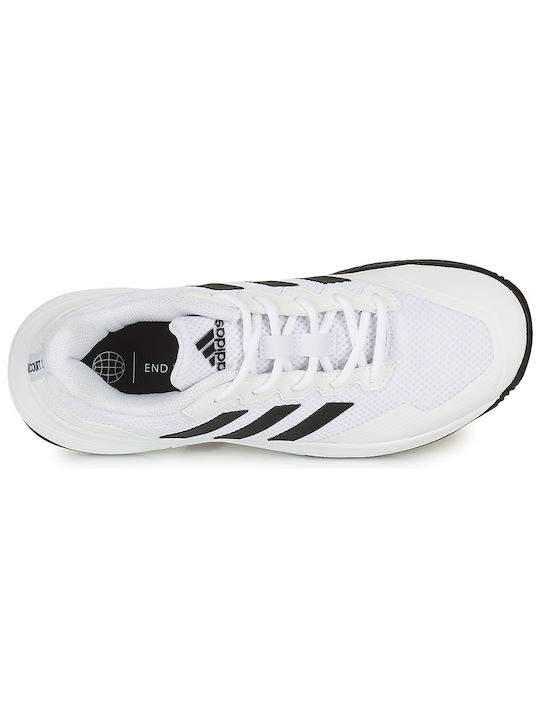 adidas Gamecourt 2 M Men's Tennis Shoes for Hard Courts Cloud White / Core Black