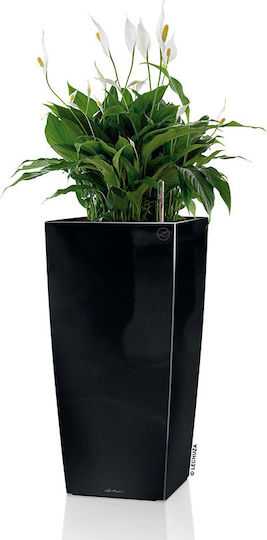Lechuza Cubico Premium Самополивен Саксия Пластмаса 39.5x39.5x75.5см.
