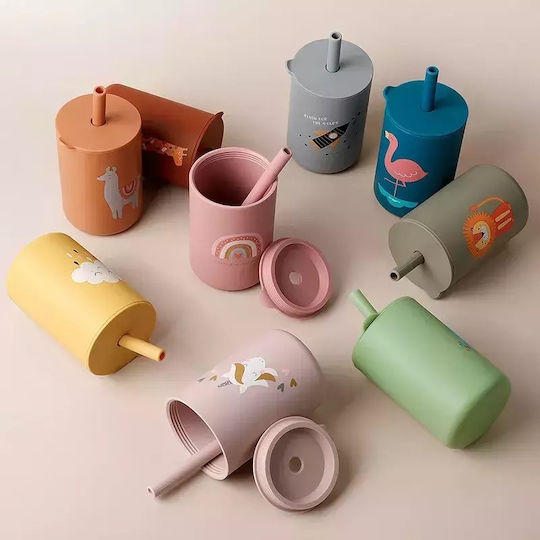 Baby Donkey Baby Cup Elephant made of Silicone Green 160ml for 6m+m+