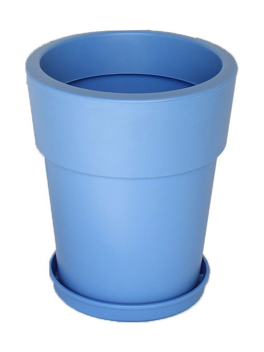 Viomes Linea 870 Flower Pot 20x18.5cm Blue Dark Blue