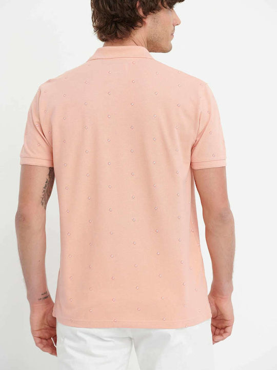 Funky Buddha Polo Μπλούζα Κοραλί