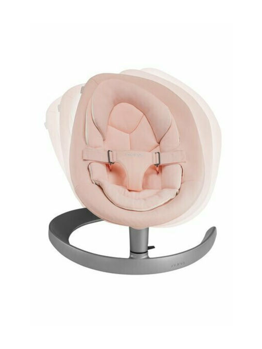 Nuna Χειροκίνητο Relax Μωρού Leaf Grow Peach για Παιδί έως 9kg