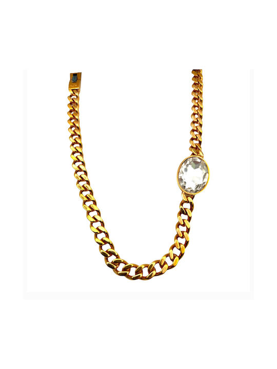 Rebecca Necklace Gold Plated