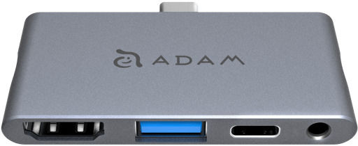 Adam Elements Casa Hub i4 USB-C Docking Station mit HDMI 4K PD Gray