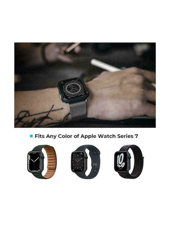 Pitaka Air Калъф за Защита Kevlar в Черен цвят за Apple Watch 7