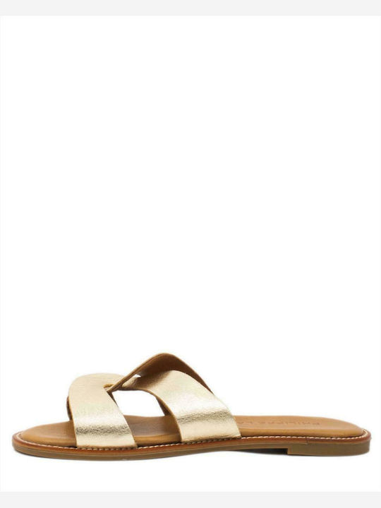 Women's Flat Slippers PHILIPPE LANG 10160-SS22 GOLD GOLD