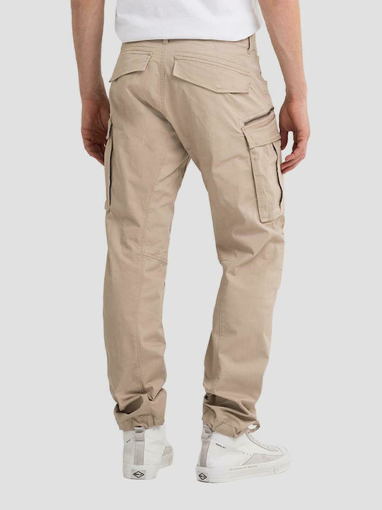 Replay Trousers Cargo Beige