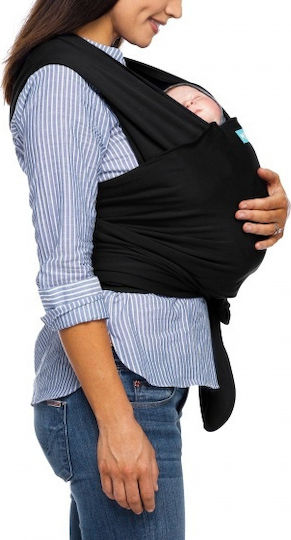 Moby Μάρσιπος Wrap Evolution Black με Μέγιστο Βάρος 15kg