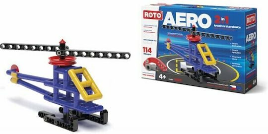 Efko Building Blocks Helicopter 2 in 1 for 4+ Years 114 Pieces