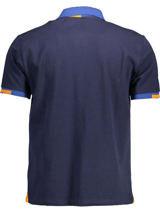 Polo Short Sleeve Blouse Navy Blue