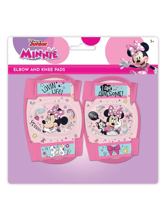 Seven Disney Minnie 2 59094 Children's Protective Gear Set for Rollers Pink