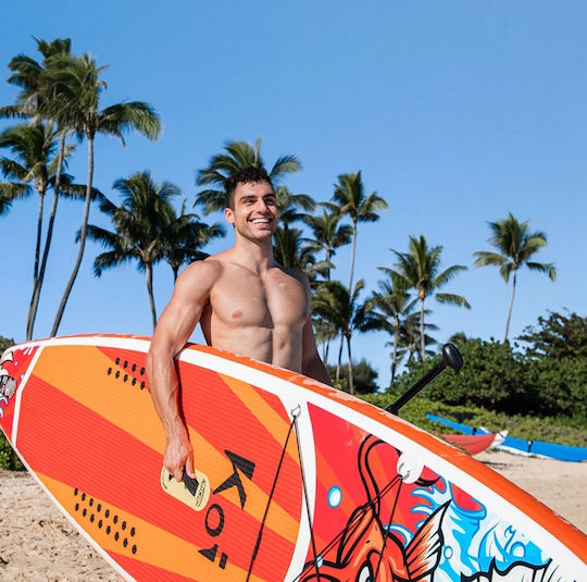 Funwater Koi 11′6″ Inflatable SUP Board with Length 3.5m Red