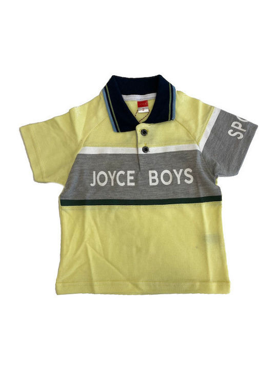 Joyce Kids Polo Short Sleeve Yellow