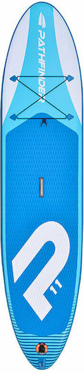 Pathfinder Super Light P11 Inflatable SUP Board with Length 3.35m Blue