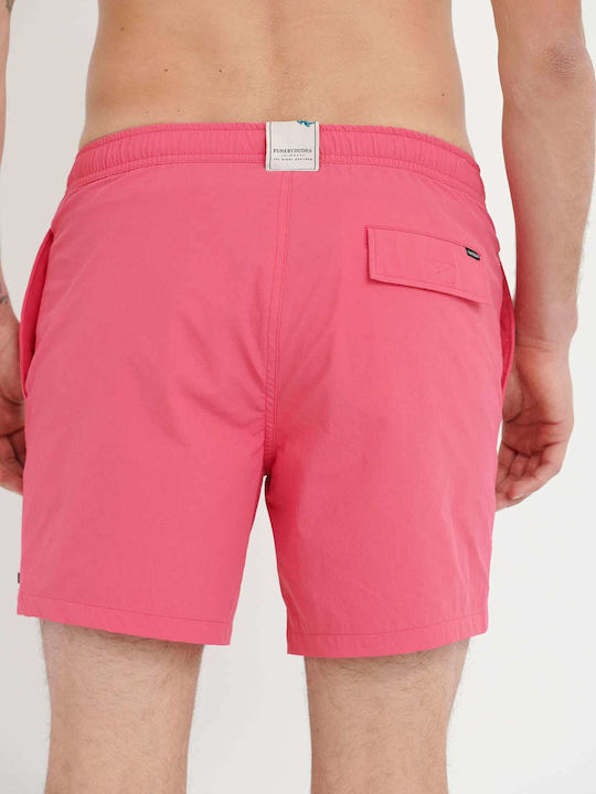 Funky Buddha Herren Badebekleidung Shorts Fuchsie