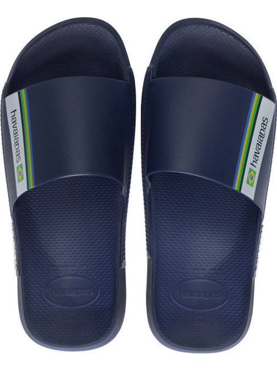 Brasil Men's Slides Blue