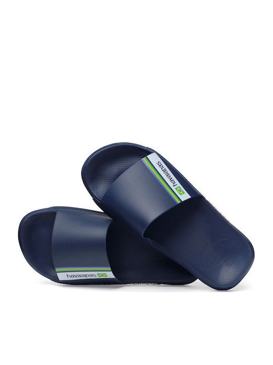 Brasil Men's Slides Blue