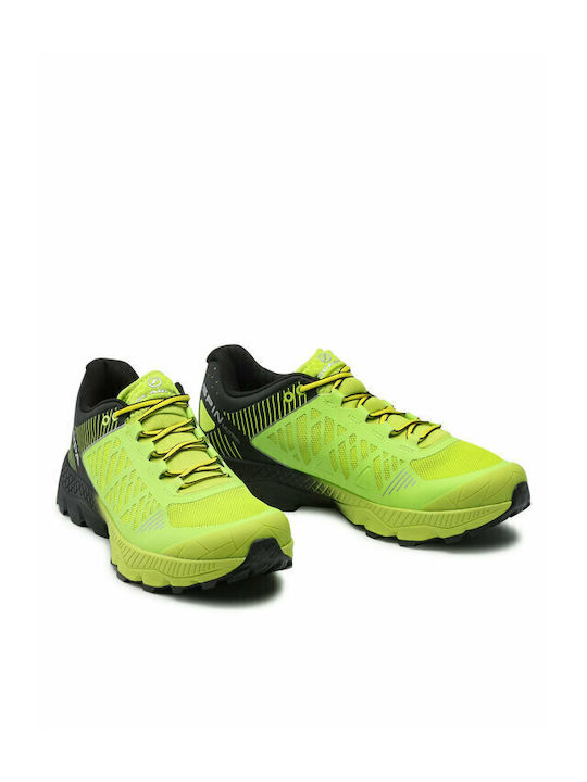 Spin Ultra Sport Shoes Trail Running Yellow