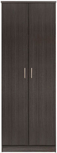 Δίφυλλη Ντουλάπα 60x42x180cm Zebrano