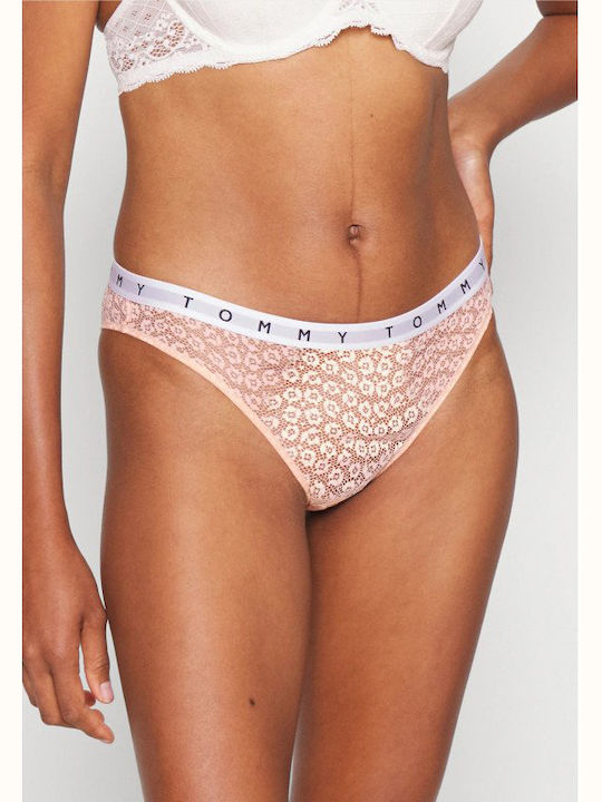 Γυναικεία Brazil 3Pack με Δαντέλα Peach/Hawaii Coral/Island Blue