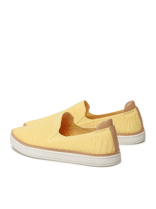 Sammy Γυναικεία Slip-On Κίτρινα