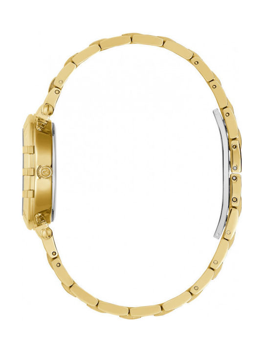 GC Watches Cruise Γυναικείο Ρολόι 32mm Μπαταρίας με Χρυσό Μεταλλικό Μπρασελέ