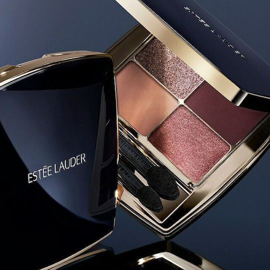 Estee Lauder Luxe Quad Refillable Палитра със Сенки за Очи в Твърда Форма 06 Метален мъх 6гр