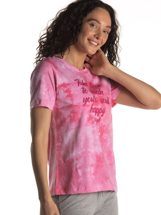 Γυναικείο Αθλητικό T-shirt Ροζ