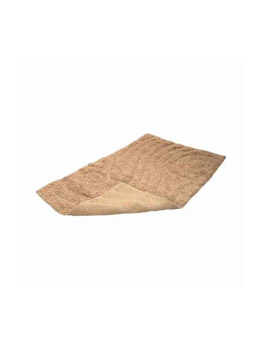 Estia Bath Mat Cotton Maze 02-4248 Beige 50x80cm