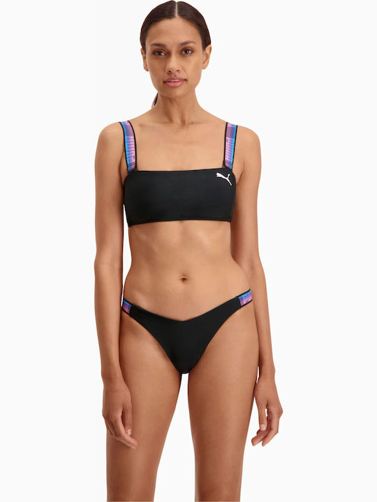 Strapless Bikini Top Μαύρο