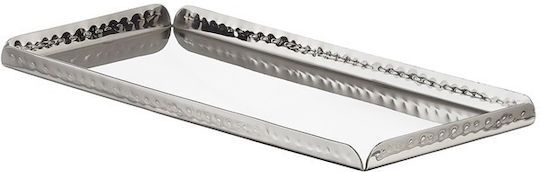 Leone Δίσκος Παρουσίασης Inox Δίσκος 25.5x11.5x1.3εκ.