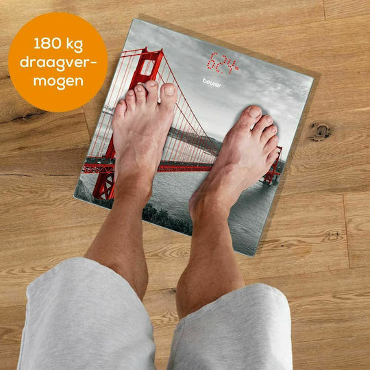 Beurer Ψηφιακή Ζυγαριά 180kg Γκρι Bridge 75654