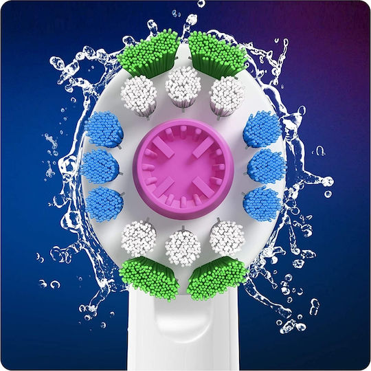 Oral-B 3D White CleanMaximiser Electric Toothbrush Replacement Heads CleanMaximiser 446788 4pcs