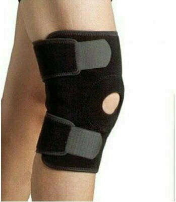 Alfa Care AC-1054Β Knee Brace with Hole & Pads Black