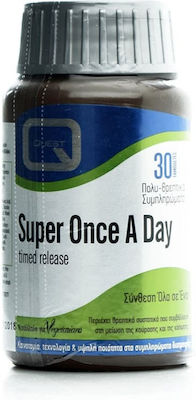 Quest Super Once A Day Timed Βιταμίνη για Ενέργεια & Ανοσοποιητικό 30 ταμπλέτες