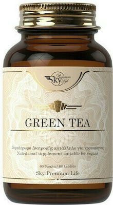 Sky Premium Life Green Tea 60 ταμπλέτες