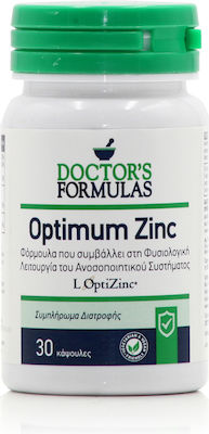 Doctor's Formulas Optimum Zinc 30 κάψουλες