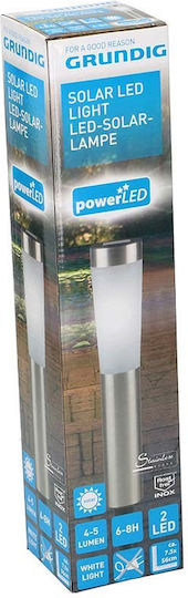 Grundig Spiked Solar Light Traffic light with Photocell IP44 39cmx8.5cmx8.5cmcm
