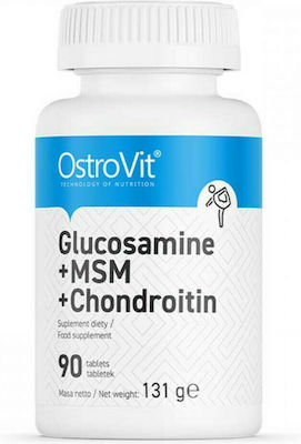 OstroVit Glucosamine + MSM + Chondroitin Supliment pentru Sănătatea Articulațiilor 90 file 30903