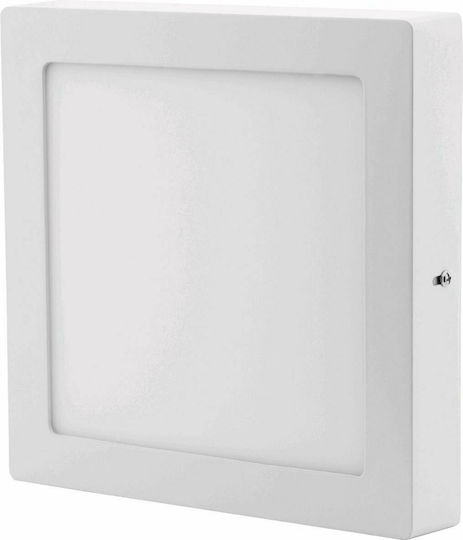Avide ACSMWW-S-18W-ALU Außen LED-Panel 18W 22x22cm Avide ACSMWW-S-18W-ALU Außen LED-Panel 18W 22x22cm