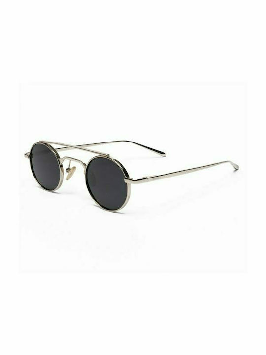 Mohiti Peace 616777 Sunglasses Silver with Metal Frame & Black Lens Mohiti Peace 616777 Sunglasses Silver with Metal Frame & Black Lens
