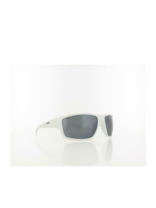 Uvex Sportstyle 230 Unisex Sunglasses with Plastic Frame White Mat S5320698816