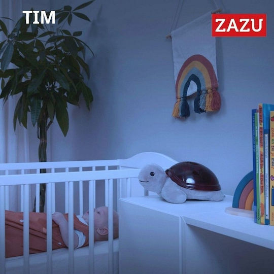 Zazu Tim Χελώνα Προβολέας Ηλιοβασιλέματος Κίνηση Πουλιών & Λευκούς Ήχους Κλάματος