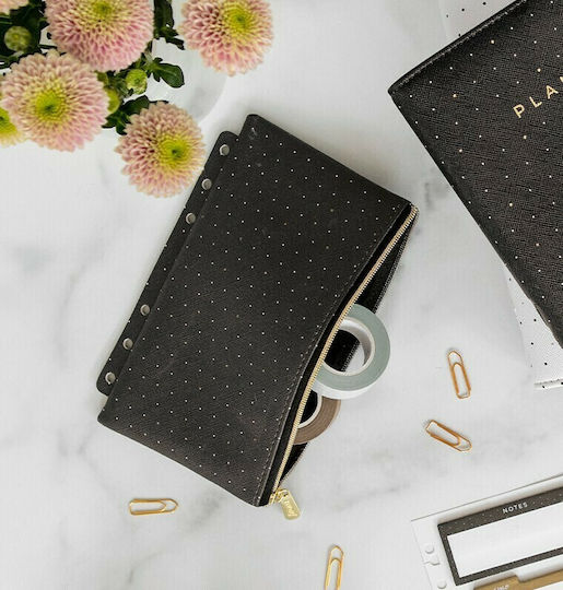 Filofax Κασετίνα Βαρελάκι Μαύρη