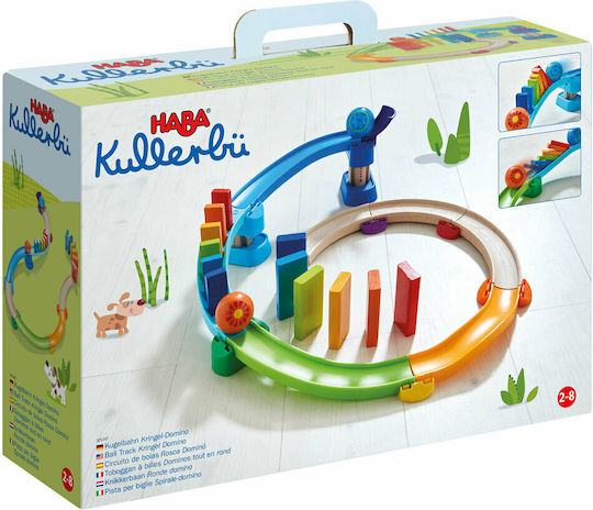 Haba Jucărie pentru Bebeluși Ball Track Kringel Domino pentru 36++ Luni
