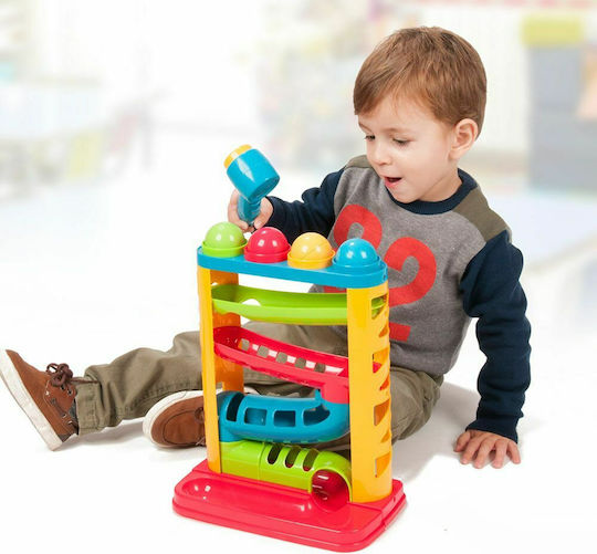 Miniland Jucărie cu Ciocan Toboggan Ball pentru 12++ Luni