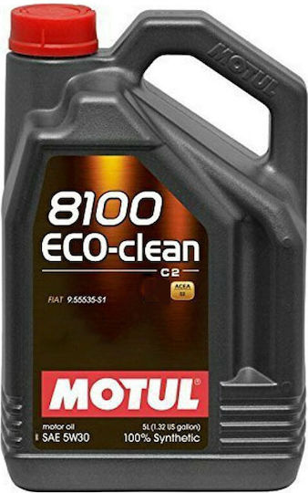 Motul 8100 Eco-clean Ulei Auto 5W-30 5lt