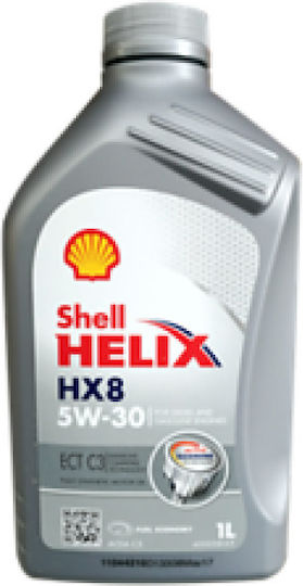 Shell Helix HX8 ECT Συνθετικό Λάδι Αυτοκινήτου 5W-30 1lt