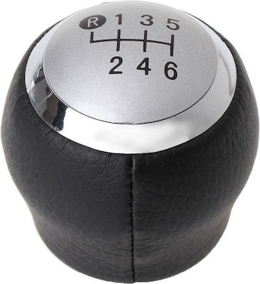 6 Shift Knob Universal Toyota Auris / Avensis / Corolla / RAV 4 / Yaris Toyota Silver